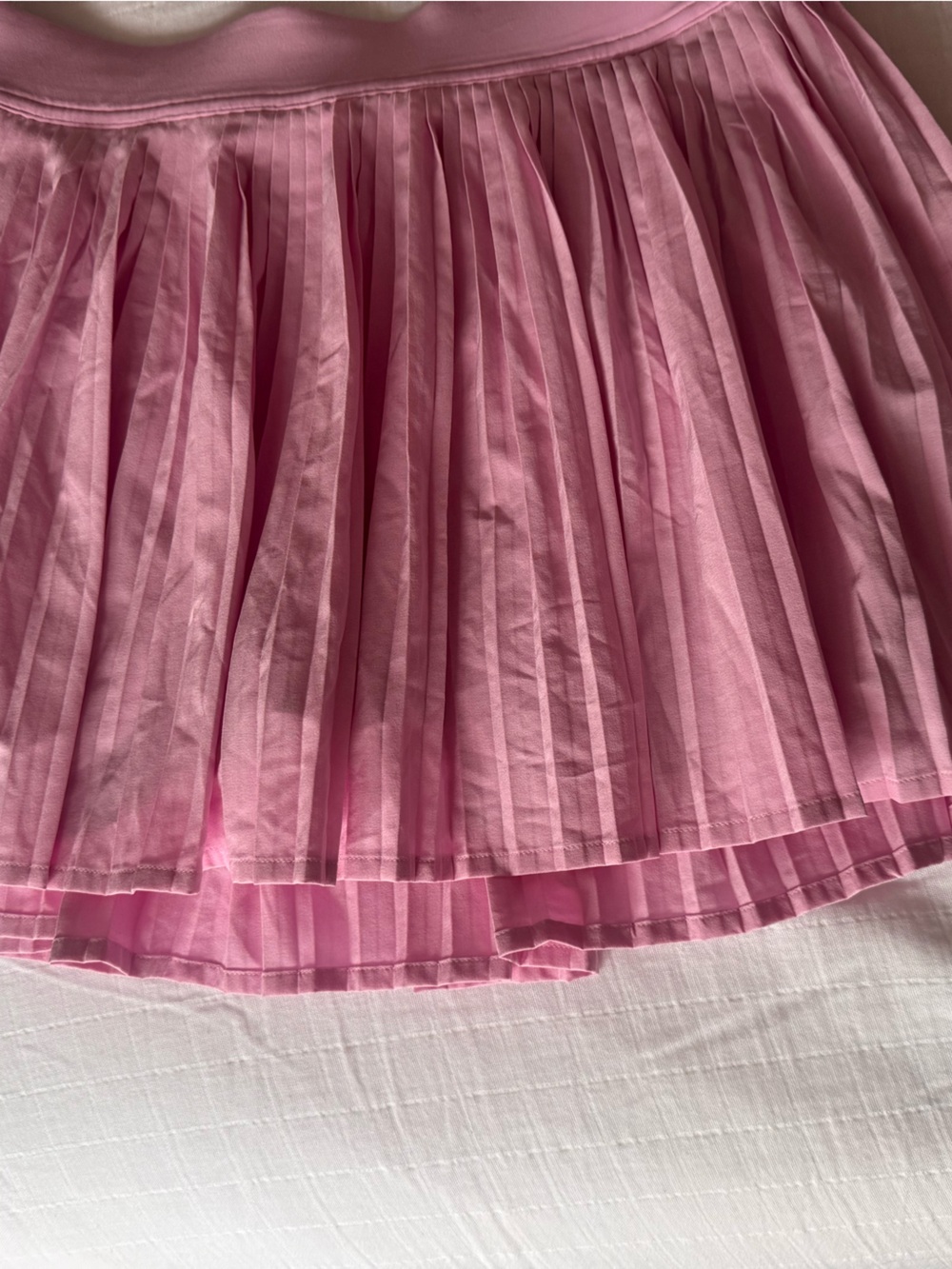lululemon athletica Bubblegum Pink Pleated Tennis Skort